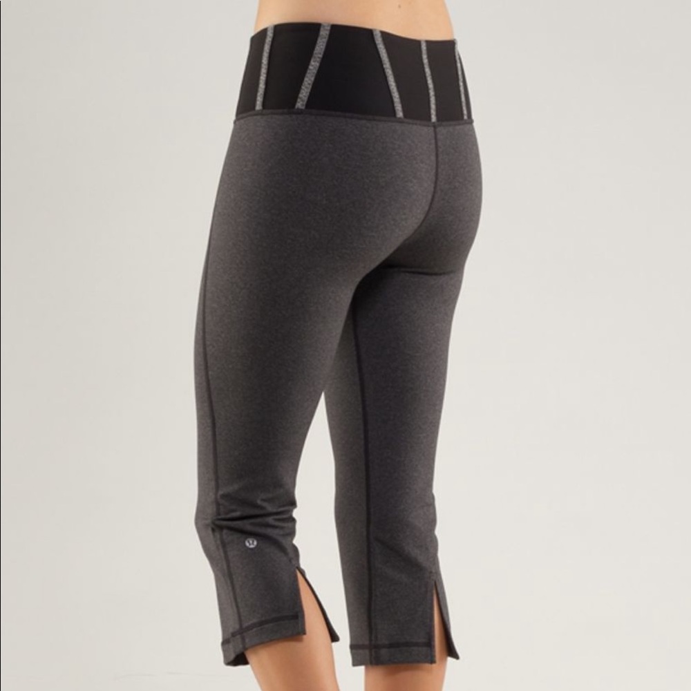 Lululemon Tadasana Slit Crop